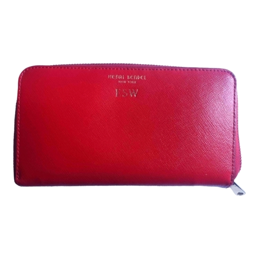 Henri Bendel Red  Wallet